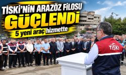TİSKİ’nin arazöz filosu güçlendi: 5 yeni araç hizmette