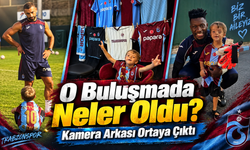 Salah ile Minik Isaac’ın Trabzon’daki Buluşmasının Kamera Arkası Ortaya Çıktı