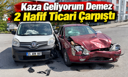 Samsun’da otomobil ile hafif ticari araç çarpıştı: 2 yaralı
