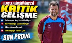 Trabzonspor Gençlerbirliği Maçı Hazırlıklarını Tamamladı: 5 Futbolcu Antrenmanda Yoktu