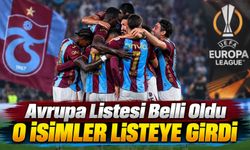 Trabzonspor’un Konferans Ligi Kadrosu Açıklandı: Listede Dikkat Çeken İsimler