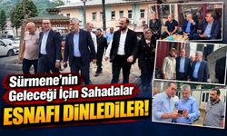 Sürmene’de Yatırım Mesaisi: Yılmaz Büyükaydın Sahada Son Durumu Yerinde Gördü