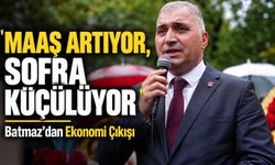 Yeni Parti Ortahisar İlçe Başkanı Haluk Batmaz’dan Ekonomi Çıkışı: “Maaş Artıyor, Sofra Küçülüyor”
