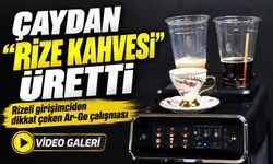 Rizeli girişimciden dikkat çeken Ar-Ge çalışması: Çaydan “Rize Kahvesi” üretti