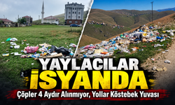Yaylacılar İsyanda: “Çöpler 4 Aydır Alınmıyor, Yollar Köstebek Yuvası”