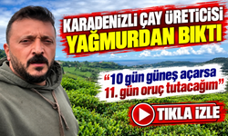 Karadenizli Çay Üreticisi Yağmurdan Bıktı; “10 gün güneş açarsa 11. gün oruç tutacağım”