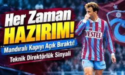 Hami Mandıralı'dan Trabzonspor'a açık mesaj: Her zaman hazırım