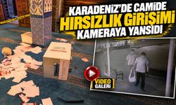 Gümüşhane’de Camide Şaşırtan Hırsızlık Girişimi: Ayakkabı Çekeceğiyle Kasayı Açmaya Çalıştılar