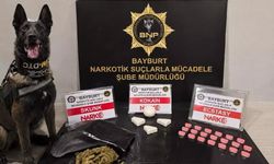 Bayburt'ta yasaklı madde operasyonunda yakalanan şüpheli tutuklandı