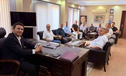 Buharkentli muhtarlar, Kaymakam Haydaroğlu ile görüştü