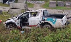 Karadeniz'de nakil için organ taşıyan UMKE aracı kaza yaptı: 1'i ağır 2 sağlık çalışanı yaralı