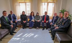 Kıbrıs gazileri evlerinde ziyaret edildi