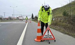 Ordu'da trafik denetimleri: Bir haftada 15 bine yakın araç ve sürücüsü denetlendi