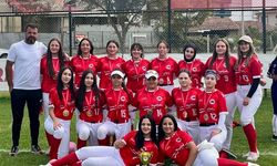 Samsun softbol takımından Türkiye üçüncülüğü
