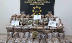 Yolcunun valizinden 39 kilo 700 gram yasaklı madde çıktı