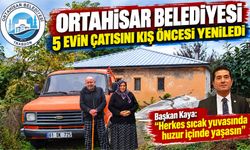 Ortahisar Belediyesi 5 Evin Çatısını Kış Öncesi Yeniledi;  “Herkes sıcak yuvasında huzur içinde yaşasın”