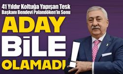 41 Yıldır Koltuğa Yapışan Tesk Başkanı Bendevi Palandöken’in Sonu; Aday Bile Olamadı!