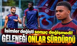 Trabzonspor'da isimler değişti sonuç değişmedi: Yeni üçlü zirveye çıktı
