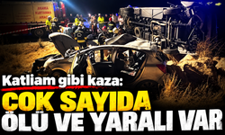 Gaziantep'de katliam gibi kaza! Çok sayıda ölü ve yaralı var