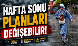 Hafta Sonu Hava Durumu Değişiyor: Meteorolojiden Birçok Bölgeye Yağış Uyarısı