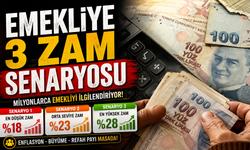 Emekli Maaşında Ocak Hesabı Değişti: Üç Farklı Zam Oranı Ortaya Çıktı