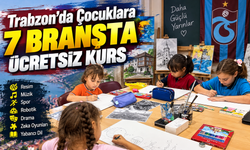 Trabzon’da çocuklara 7 farklı branşta ücretsiz kurs