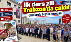 Trabzon’da İlk Ders Zili Çaldı: Öğrenciler Yeniden Sıralarda