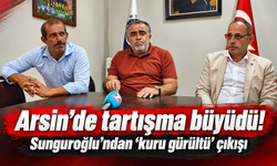 Arsin’de tartışma büyüdü: Sunguroğlu’ndan “kuru gürültü” çıkışı