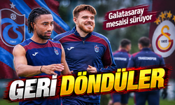 Trabzonspor’da Galatasaray mesaisi sürüyor