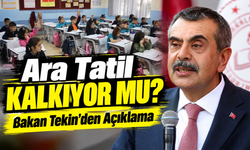 Yusuf Tekin açıkladı: Okullarda yeni dönem kararları