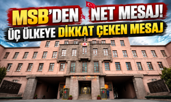 MSB'den Doğu Akdeniz Mesajı: “Müsaade Edilmeyecek”
