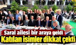 Saral ailesinden Trabzon'da dikkat çeken buluşma