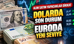 İşlem yapmadan önce bakın: Güncel döviz kuru