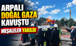 Bayburt Arpalı’da Doğal Gaz Sevinci: İlk Akış Törenle Açıldı