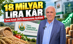 Tarım Kredi 2025’i 18 Milyar Lira Kârla Kapattı
