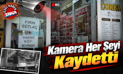Samsun’da Pastırma Hırsızlığı Kamerada: Poşeti Alıp Gitti