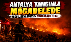 Antalya’da Orman Yangını Sürüyor: Plakasız Araçlar Bile Sahaya Çıktı