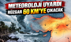 Meteoroloji Uyardı: Sağanak ve 60 Kilometrelik Rüzgar Geliyor