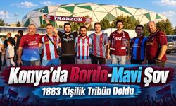 Trabzonspor Taraftarı Konyaspor Maçında Deplasman Tribününü Doldurdu