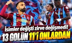 Trabzonspor'da isimler değişti zirve değişmedi: Yeni üçlü lige damga vurdu