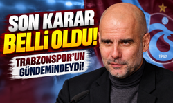 Guardiola iddiasına menajerinden net cevap: Trabzonspor'a Geliyor mu?