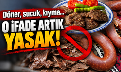 Döner, Sucuk Ve Kıymada Kurallar Değişti: Etikette Bu İfade Olmayacak