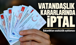 Vatandaşlık kararlarında iptal: Bakanlık usulsüzlük verilerini açıkladı
