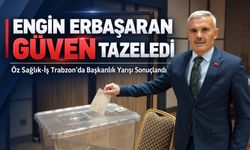 Öz Sağlık-iş Trabzon’da Başkanlık Yarışı Sonuçlandı: Engin Erbaşaran Güven Tazeledi
