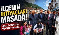 Bakan Uraloğlu’ndan Köprübaşı’na ziyaret: İlçenin ihtiyaçları masada