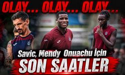 Trabzonspor’da son 24 saat alarmı: Onuachu, Savic ve Mendy için karar