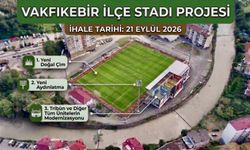 Vakfıkebir Stadı baştan aşağı yenileniyor: Doğal çim ve modern tribün geliyor