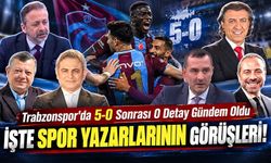 Trabzonspor'da 5-0 Sonrası Spor Yazarları Aynı Detaya Dikkat Çekti