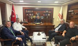 Vehbi Koç ve Yılmaz Büyükaydın'dan Hayrullah Öztel'e Geçmiş Olsun Ziyareti