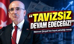 Mehmet Şimşek’ten hayat pahalılığı mesajı: Tavizsiz devam edeceğiz